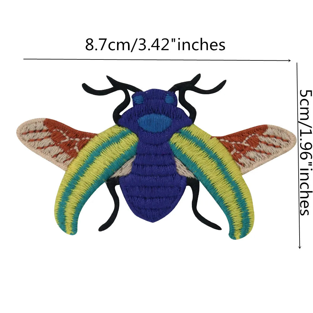 Butterfly Ladybug Patch Sewing on Applique Patches Badges for Clothes