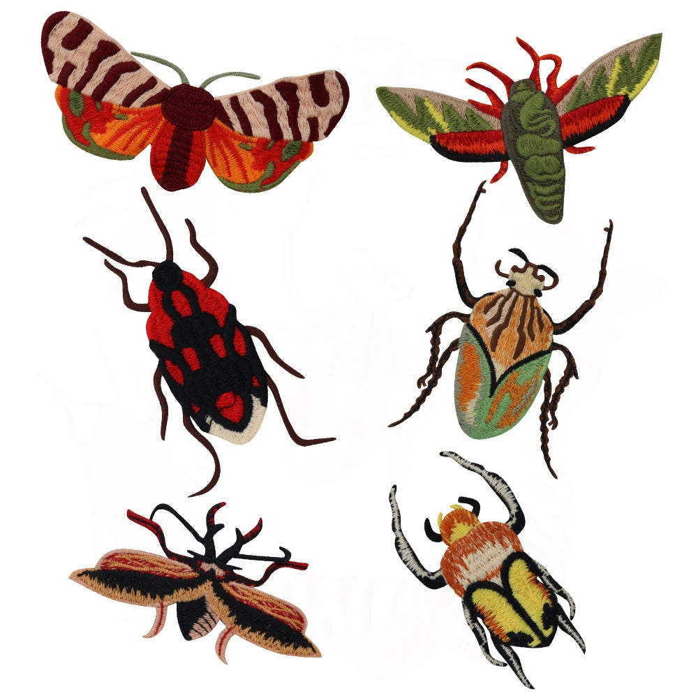 Butterfly Ladybug Patch Sewing on Applique Patches Badges for Clothes
