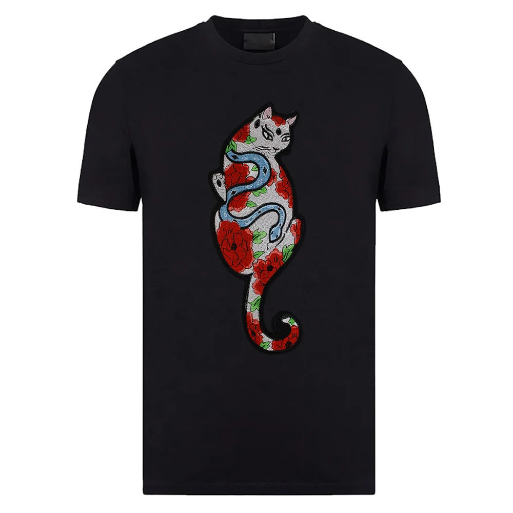 Unique Cartoon Cats Embroidered Patch Appliques Iron on Patches Badge Clothes Sewing