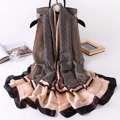 180X90cm Women Four Seasons Bandanna Designs Square Wrap Shawl Scarf Scarves kgL8