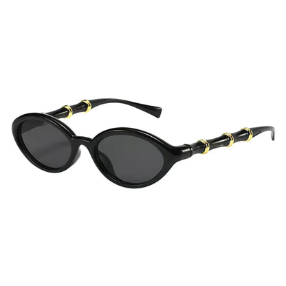 Women Men Rivets Shades Fashion Designer Retro Small Oval Sunglasses Eyewear Glasses UV400