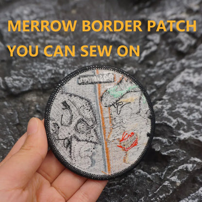 Bat Squadron 119 End of Period Day Embroidered Patch Iron-On Sewing Clothes Patches Applique
