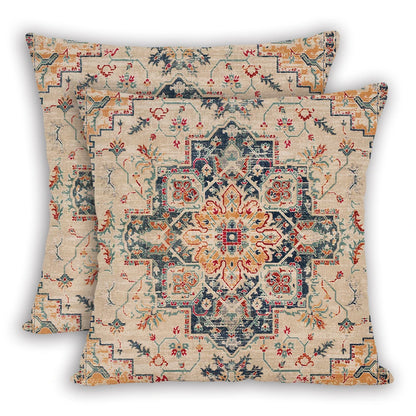 2pcs/Set Retro Bohemian Ethnic Stylish Pillowcase Cushion Cover Sofa Home Decor 45x45