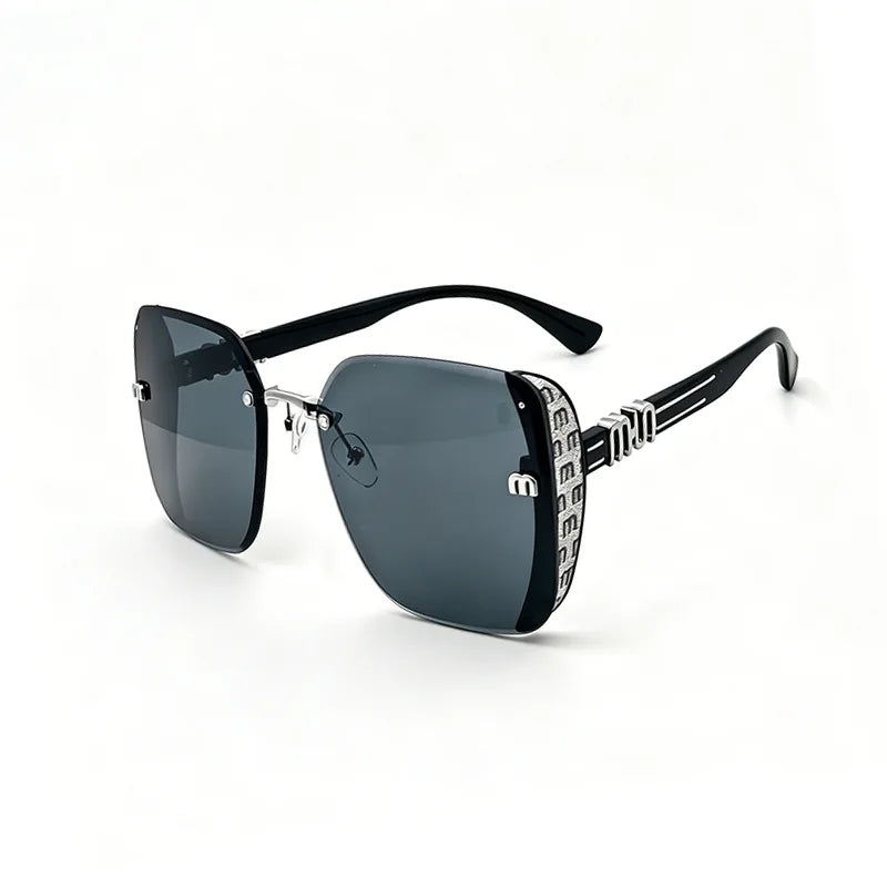 Women Vintage Driving Square Sunglasses Eyeglasses