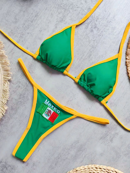 Brazilian Bikinis Women Swimwear Swimsuit Thong Beach Wear Bikini Set Bathing Suit