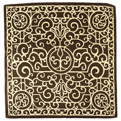 Women Fashion Square Small Silk Satin Scarf Design Printed Bandana Scarves