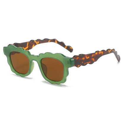Men Women Retro Punk Shades UV400 Square Sunglasses Glasses