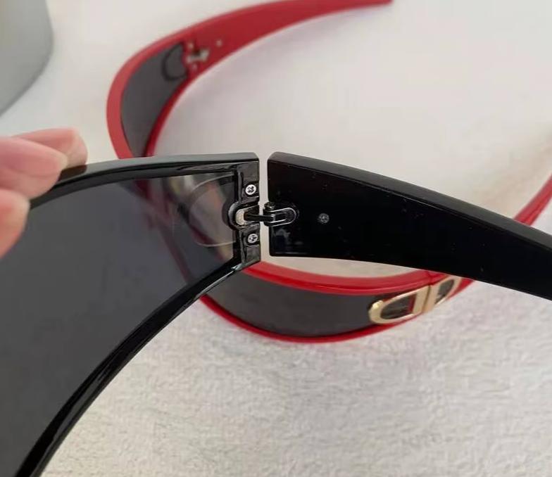 Oversized Cat Eye Women Designer Fashion Square Big Frame Sunglass Glasses