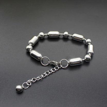 Men Women Fashion Titanium Steel Stainless Steel Bamboo Bracelets