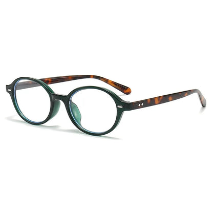 Women Men Retro Small Oval Rivets Shades UV400 Sunglasses Glasses