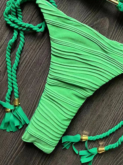 Sexy Women Swimwear Push Up Thong Brazilian Bathing Bikini Swimsuit Suit