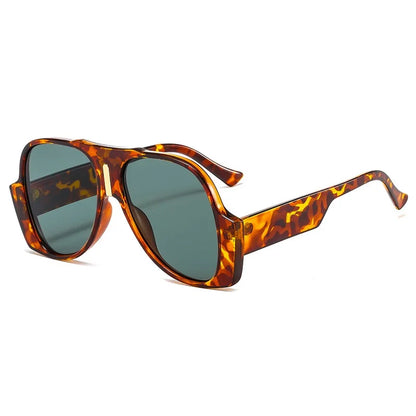 Men Women Vintage Shades Big UV400 Oversized Square Sunglasses Glasses