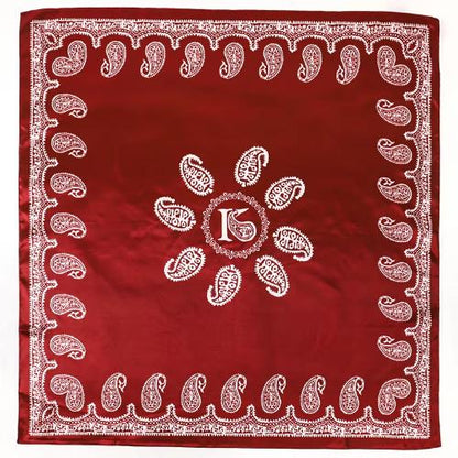 90cm Women Vintage Paisley Square Silk Shawls Printed Wraps Bandana Scarves