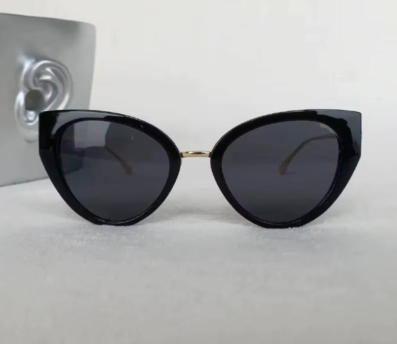 Oversized Cat Eye Women Designer Fashion Square Big Frame UV400 Sunglasses