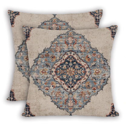 2pcs/Set Retro Bohemian Ethnic Stylish Pillowcase Cushion Cover Sofa Home Decor 45x45