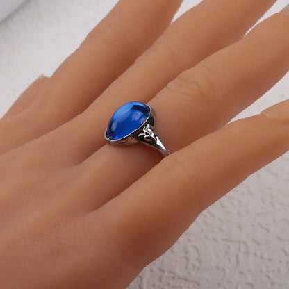 Wholesale 50pcs/lot Women's Vintage Glass Stone Rings