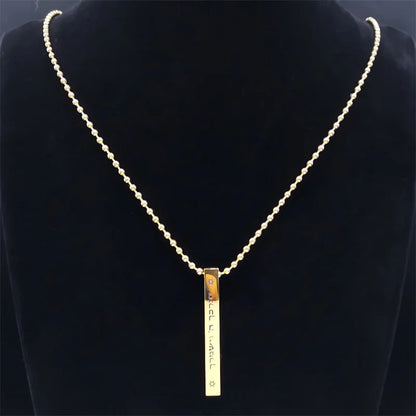 Jewish Hexagram Stainless Steel Star of David Israel Mezuzah Religion Amulet Necklace