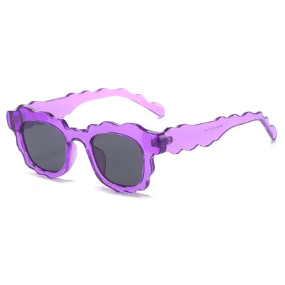 Men Women Retro Punk Shades UV400 Square Sunglasses Glasses