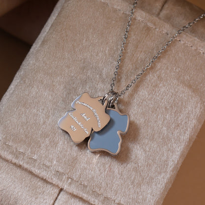 Elephant Stainless Steel Plated 18K Gold Women's Designer Pendant Necklace