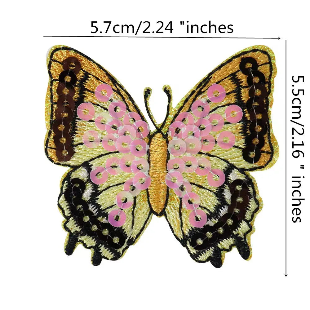 Butterfly Ladybug Patch Sewing on Applique Patches Badges for Clothes