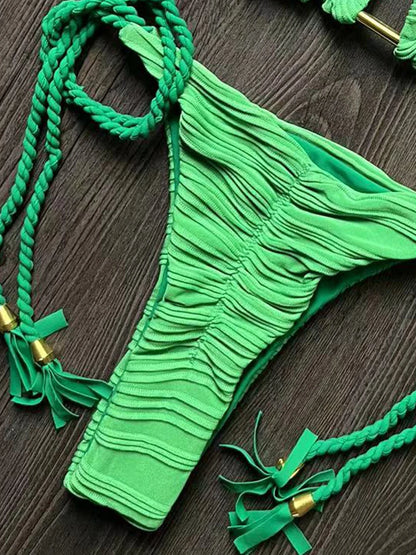 Sexy Women Swimwear Push Up Thong Brazilian Bathing Bikini Swimsuit Suit