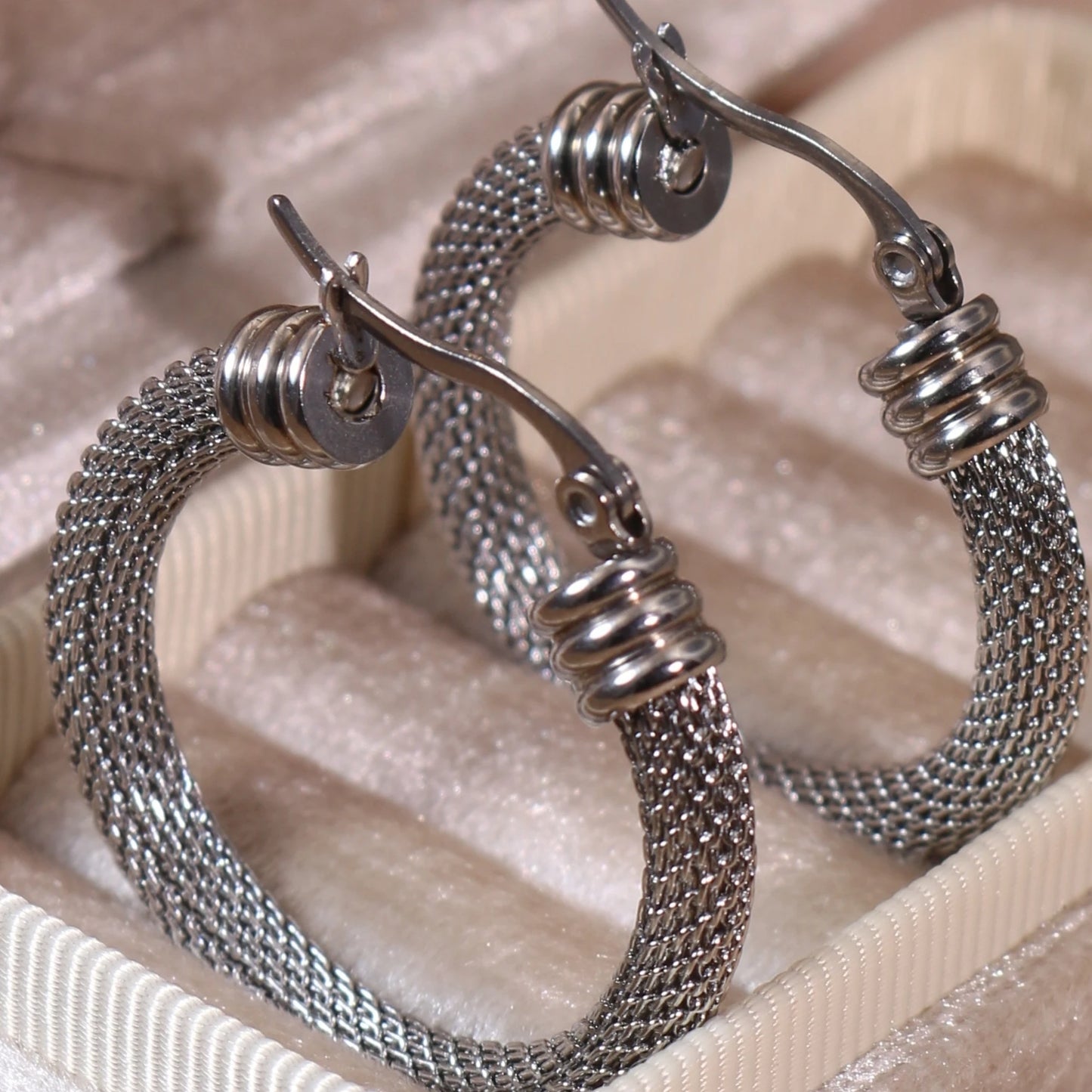 Fashionable 18K Gold-Plated Stainless Steel Women's Earrings Gifts