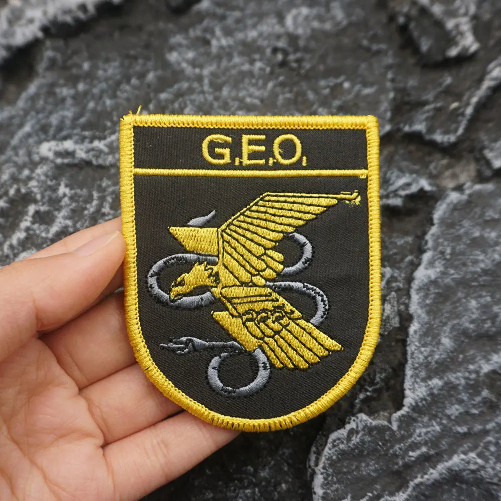 Spanish Anti-Terrorism Task Force Embroidered Patch Iron-On Sewing Clothes Patches Applique