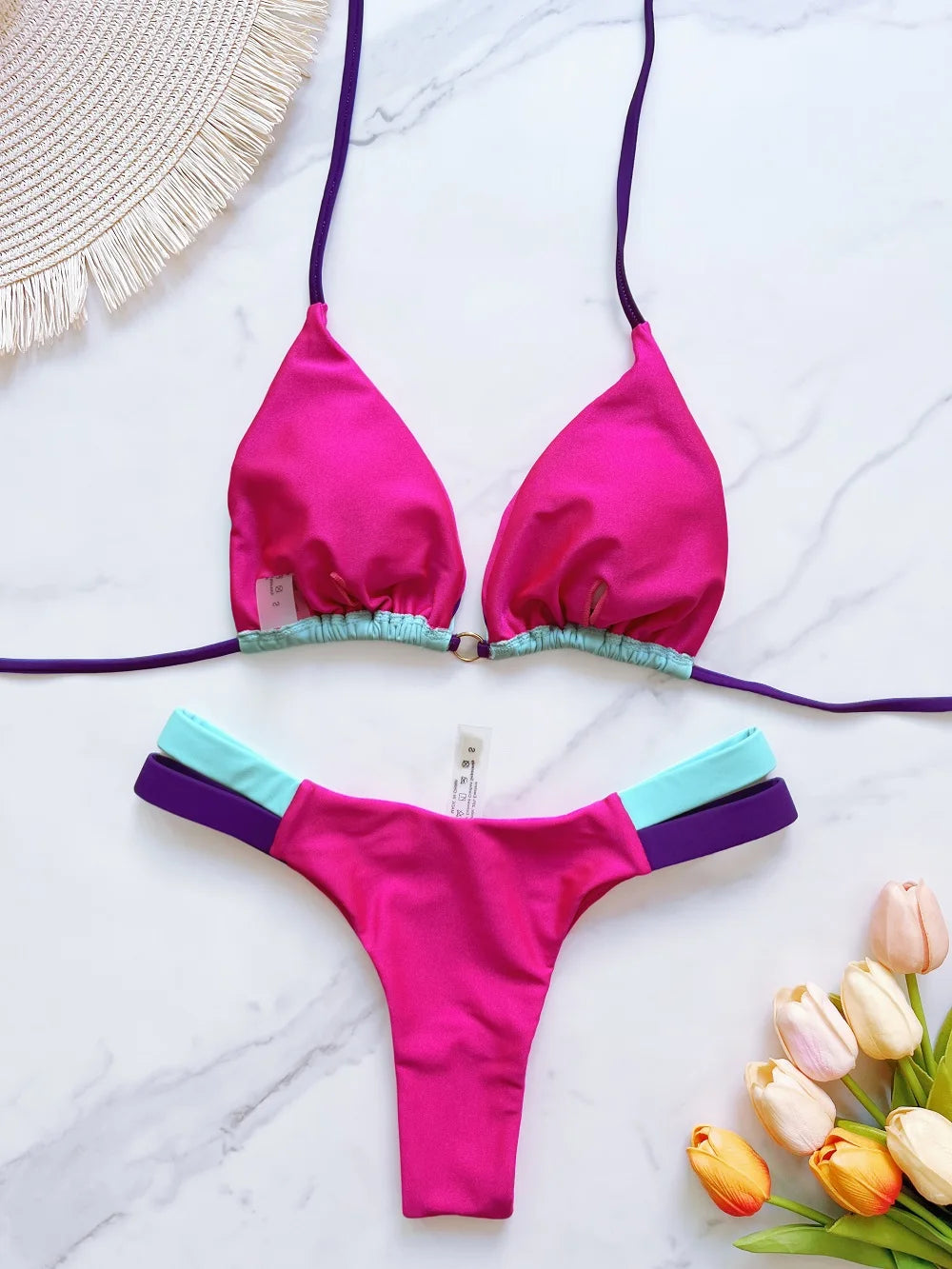 Sexy Micro Bikini Swimsuit Thong Bathing Brazilian Swimwear Suit