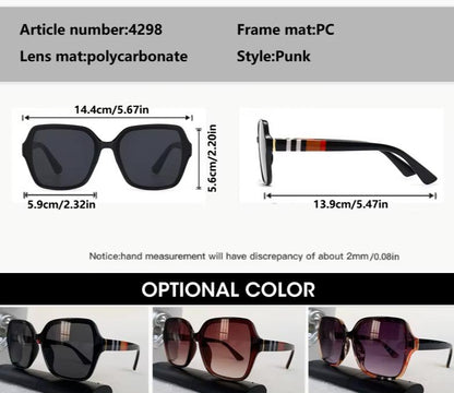 Men Women Designer Square Classic Outdoor Sport Eyewear Sunglasses UV400