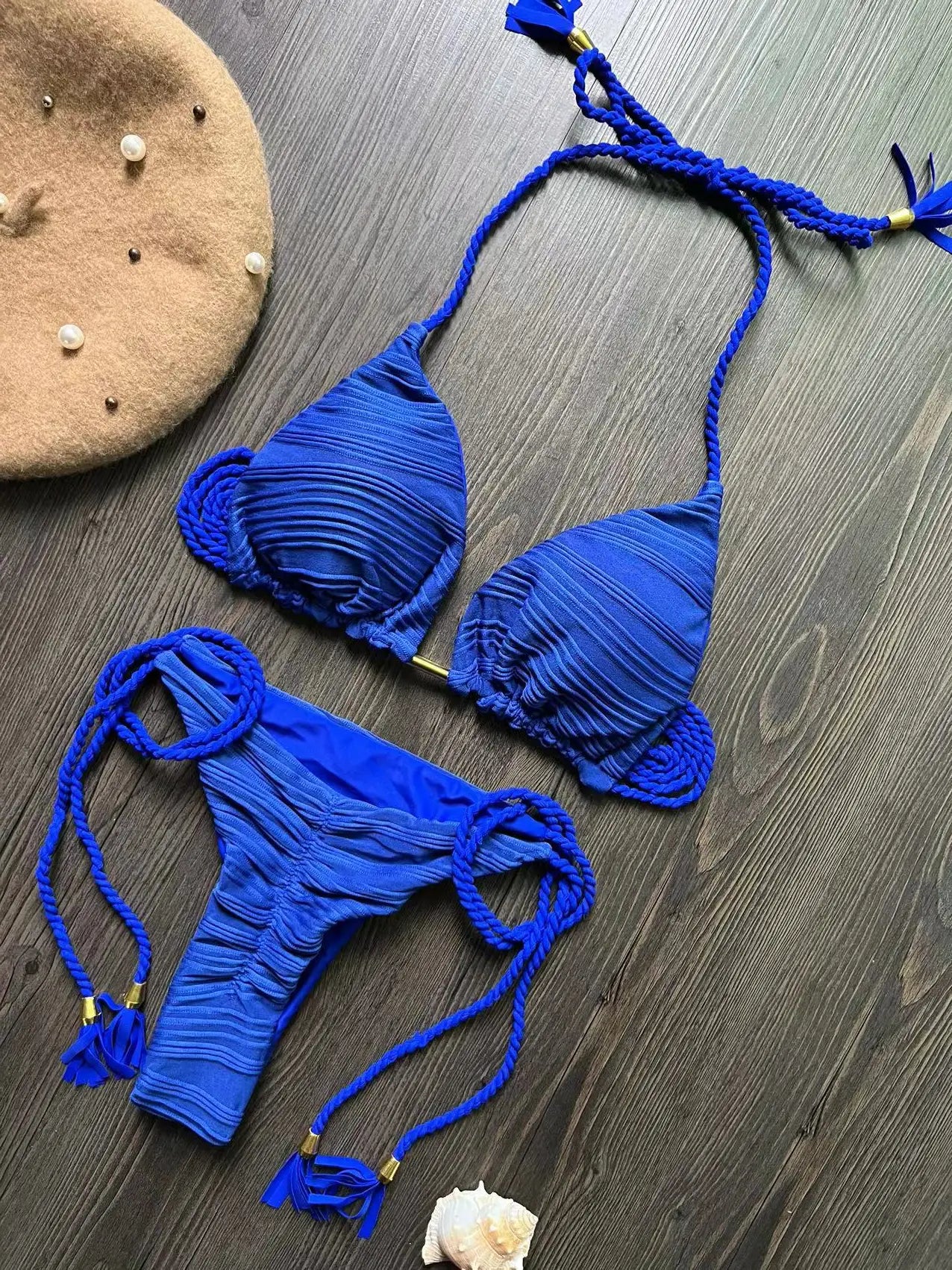Sexy Women Swimwear Push Up Thong Brazilian Bathing Bikini Swimsuit Suit