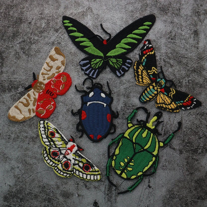 Butterfly Ladybug Patch Sewing on Applique Patches Badges for Clothes