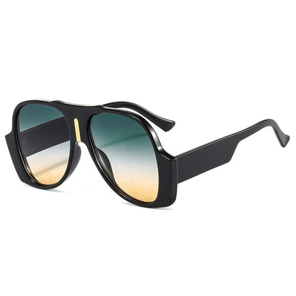 Men Women Vintage Shades Big UV400 Oversized Square Sunglasses Glasses