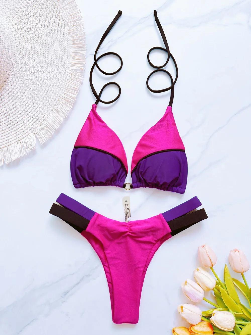 Sexy Micro Bikini Swimsuit Thong Bathing Brazilian Swimwear Suit