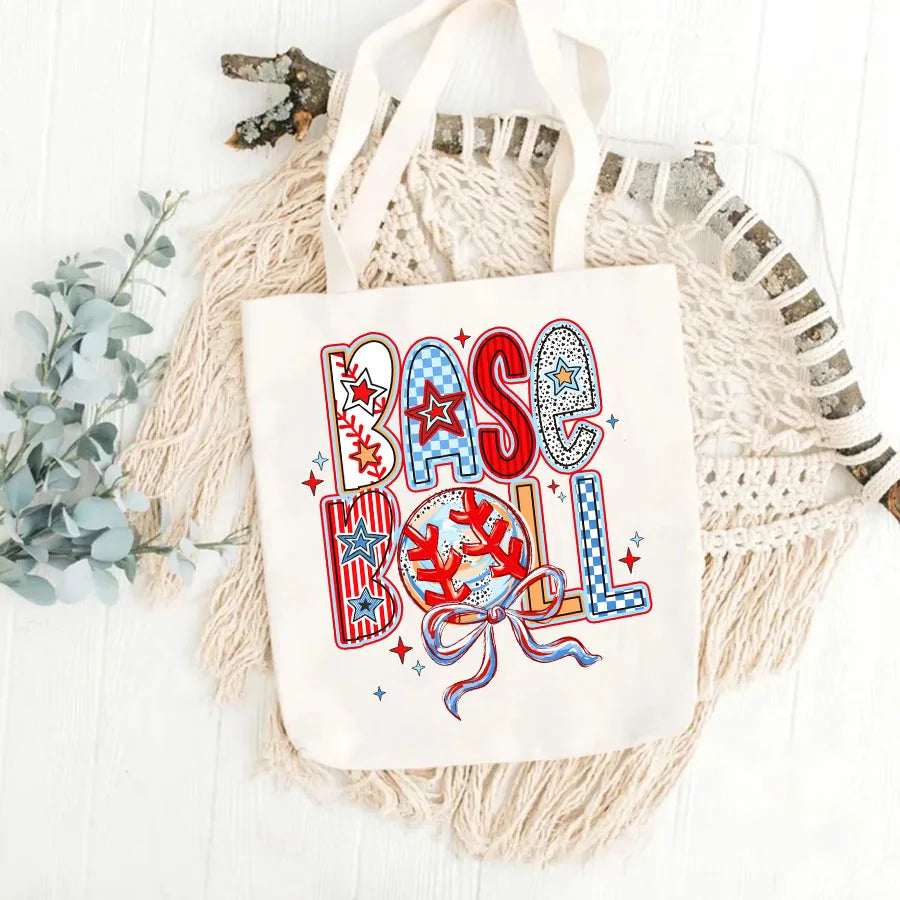 Baseball Game Day Mama DIY Iron-On Heat Transfer Sticker Decal T-shirts Sweatshirts Bag Clothes Decor