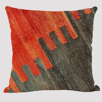 Luxury Plush Both Sides Print Bohemian Patterns Kilim Carpet Cushions Case Sofa Pillowcase Decor