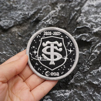 Stade Toulousain rugby team logo 2020-21 Embroidered Patch Iron-On Sewing Clothes Patches Applique