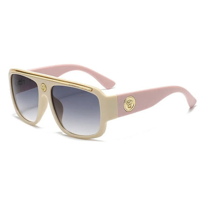 Women Designer Men Women Oversized Vintage Punk Shades Driving Glasses