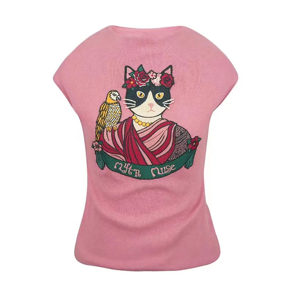 Embroidered Large Animal sheep Cat Rabbit Patches Sew on Clothing Patch Badges Twill Craft Stickers