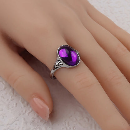 Wholesale 50pcs/lot Women's Vintage Glass Stone Rings