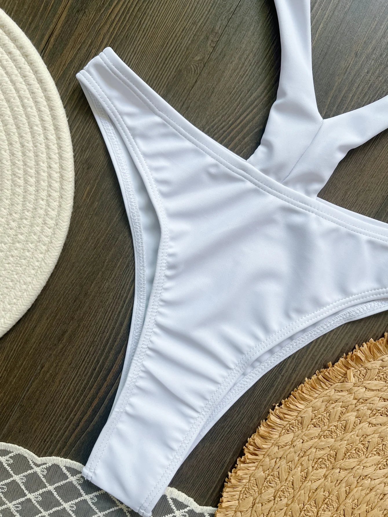 Sexy Halter Asymmetric One Shoulder Cut Out Monokini Swimwear One Piece Swimsuit Bather Bathing Suit