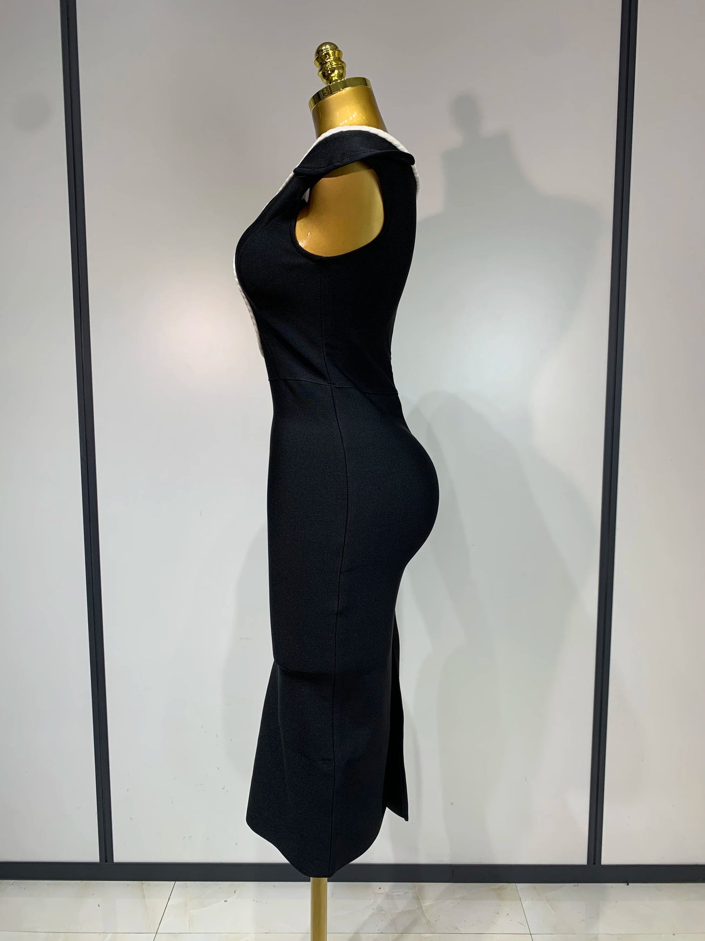 Sexy Mesh Patchwork Bandage Off Shoulder Cocktail Evening Party Birthday Dress