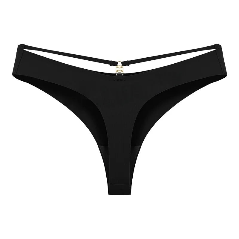 Women Hollow Out G-String Briefs Thong Lace Underwear Thin Low Waist Panties