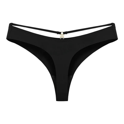 Women Hollow Out G-String Briefs Thong Lace Underwear Thin Low Waist Panties