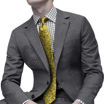 8cm Cartoon Fashion Men Slim Fit Business Wedding Neckties Ties