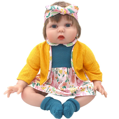 50-55cm Reborn Baby Doll Clothes 22 Inch Dress Skirt Toys Outfit
