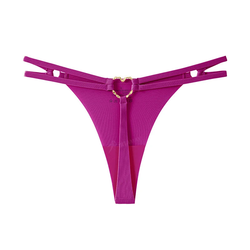 Women Hollow Out Briefs G-String Panties Thong Lace Underwear Low Waist Lingerie