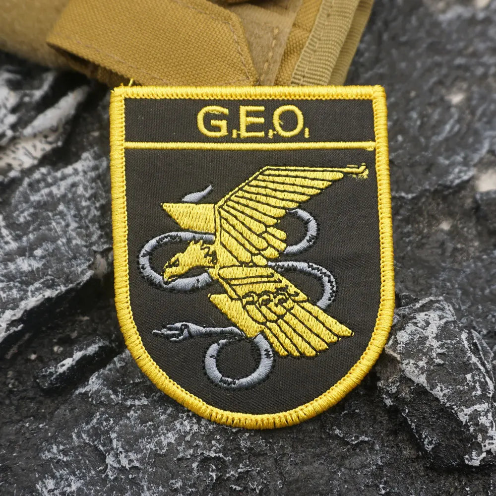 Spanish Anti-Terrorism Task Force Embroidered Patch Iron-On Sewing Clothes Patches Applique