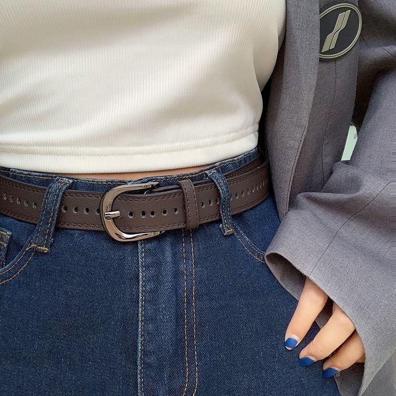 Unisex Designer Pin Buckle Jeans Waist Strap Fashion Waistband Belt