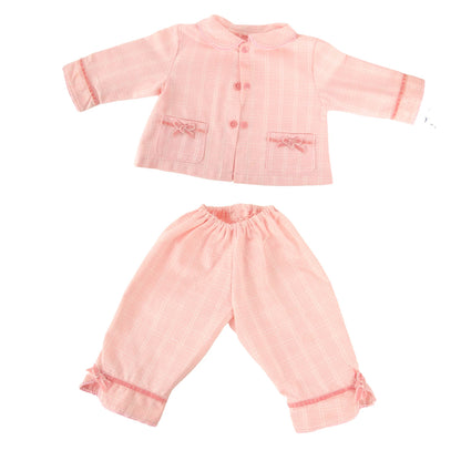 Newborn Baby Pink Bow Knot Doll Clothes Set For 18 Inches American 43cm Toys