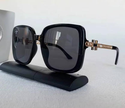 Women Men Designer Vintage Rays Mirror Square Letter Shades Sunglasses UV400